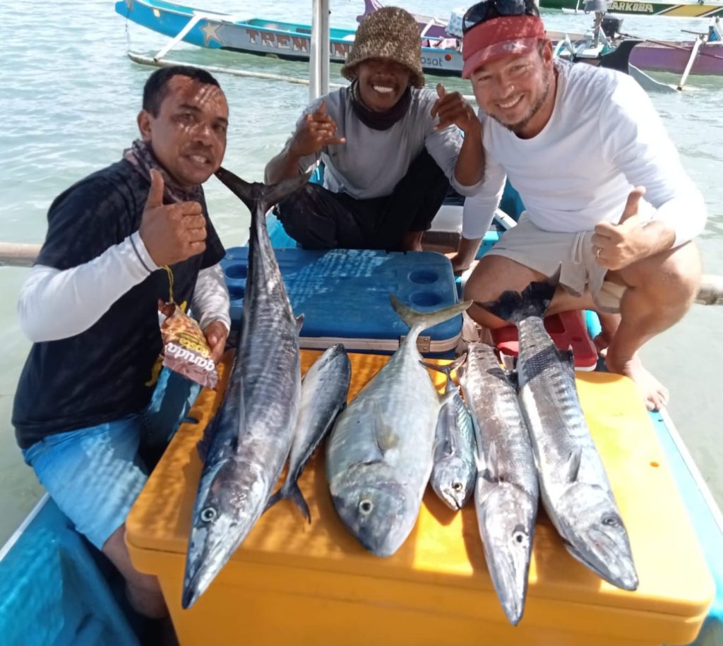 kuta fishing trip by lono